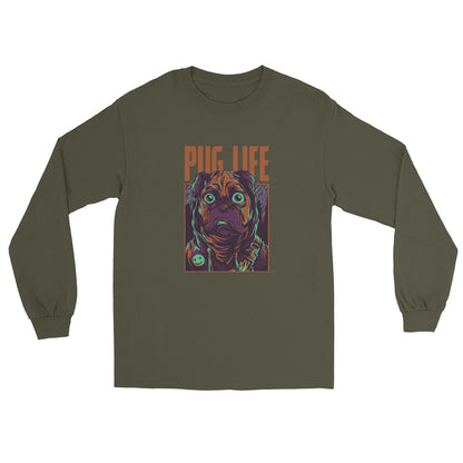 PUG LIFE Ladies Long Sleeve tee shirt