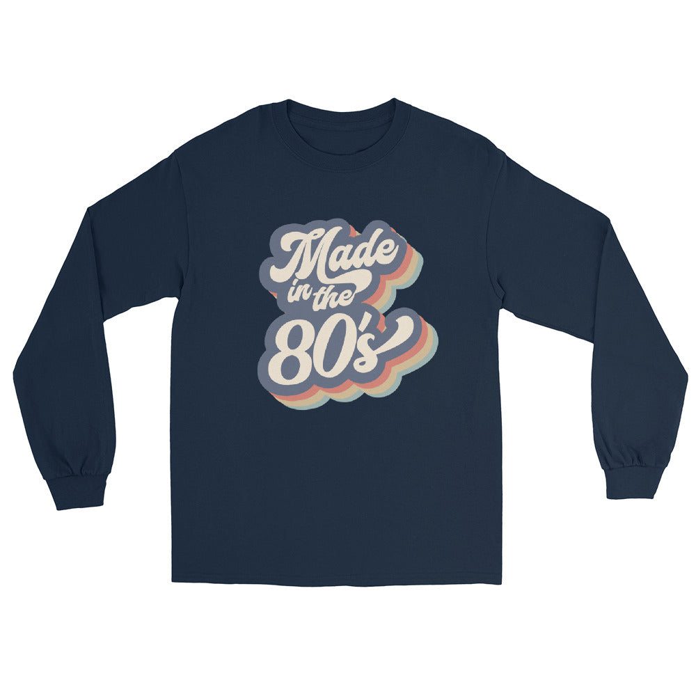 Made in the 80's blue Long Sleeve Shirt