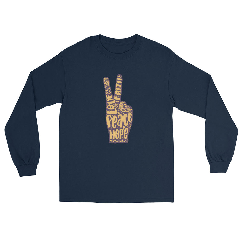 faith love long sleeve shirt