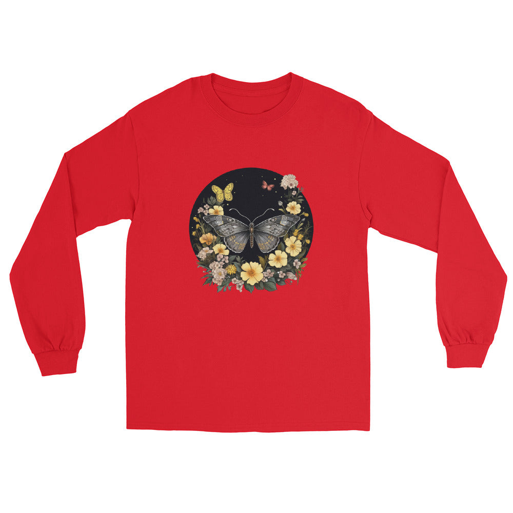 Flowers Ladies Long Sleeve Shirt
