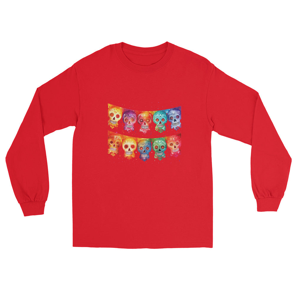 Mexican Banner Ladies Long Sleeve Shirt