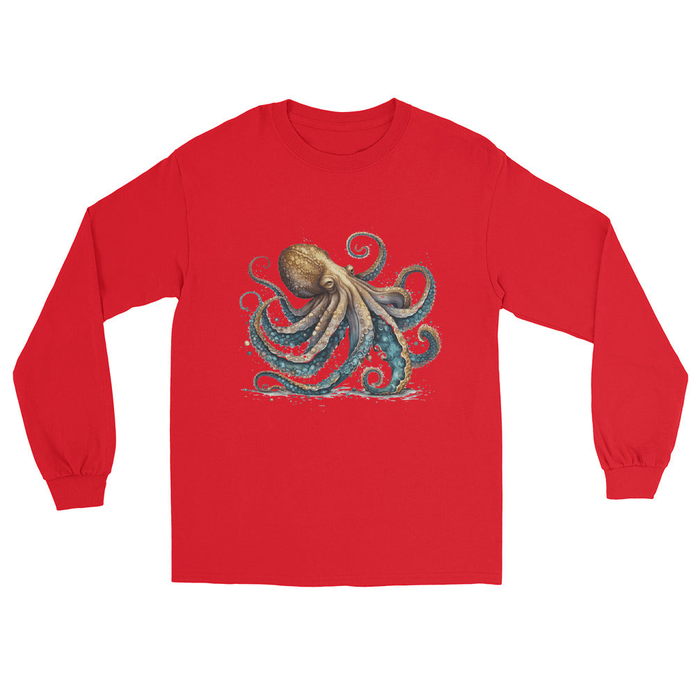 octopus women's long sleeve shirt