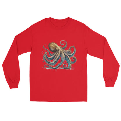 octopus women's long sleeve shirt