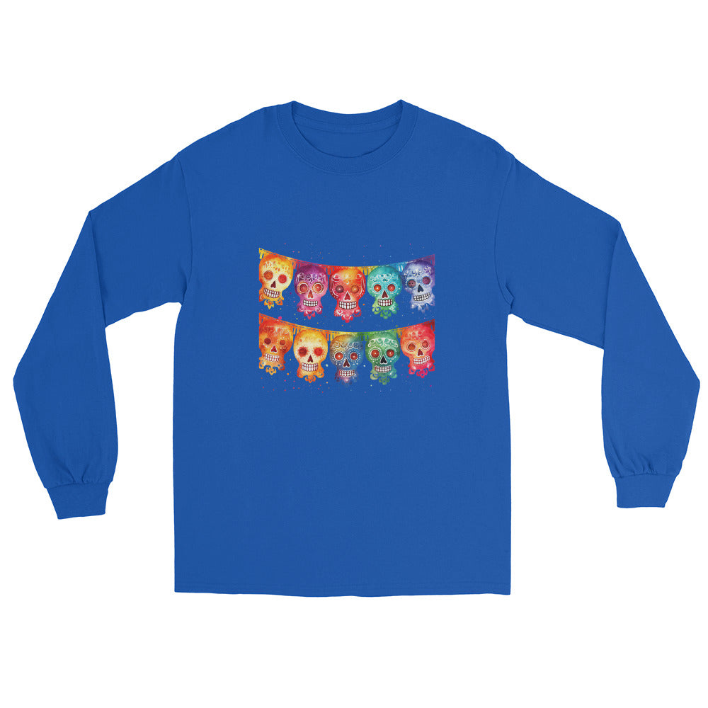Mexican Fiesta Banner Ladies Long Sleeve Shirts