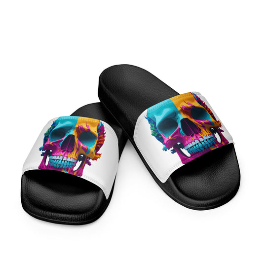 LSD Colorful Skull Men’s Slides