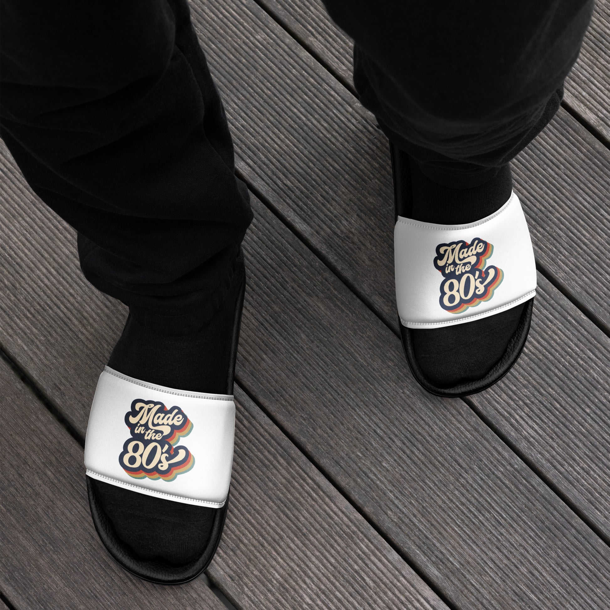 Made in the 80's Men's Slides