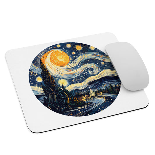 Van Gogh Starry Night Mouse Pad