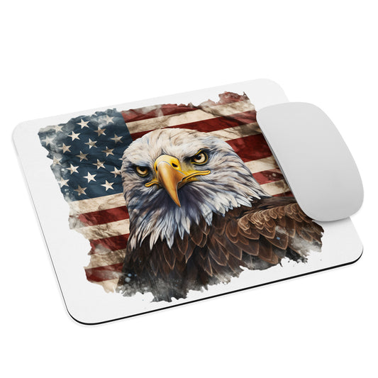 American Bald Eagle Mouse Pad