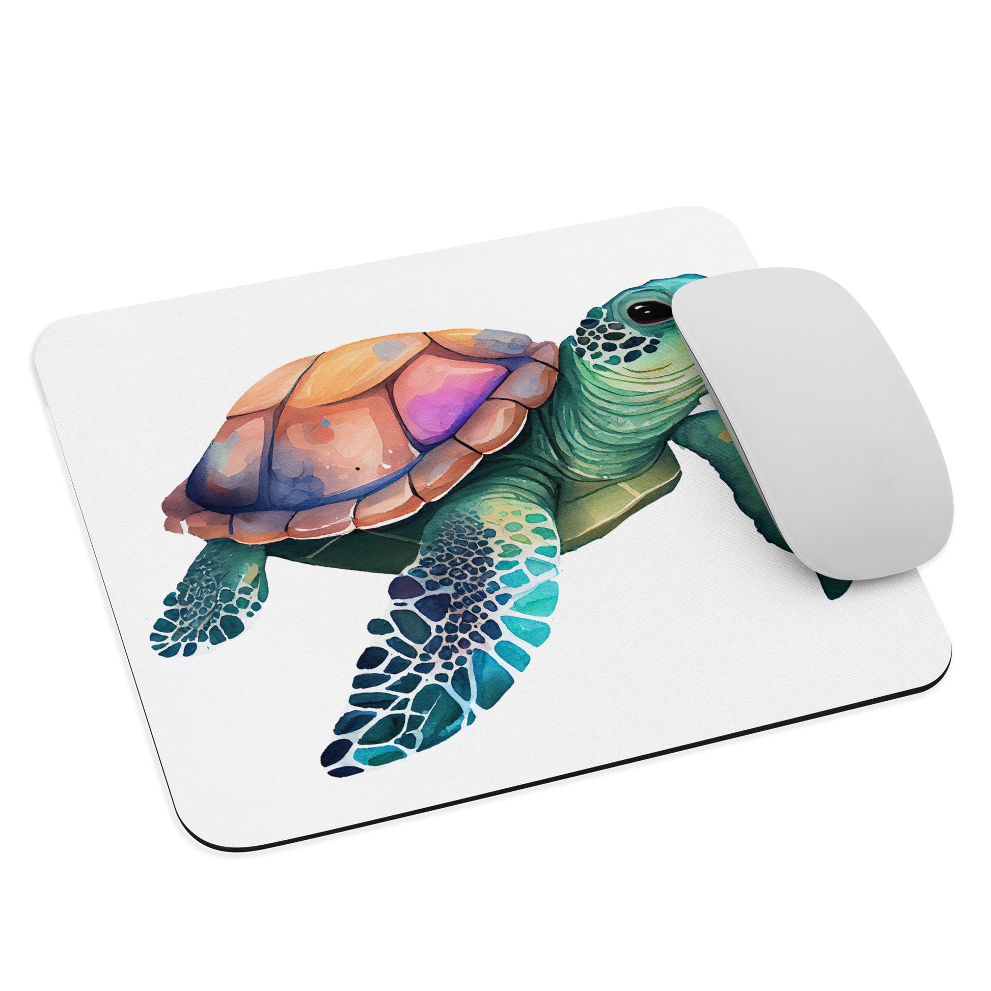 Sea Turtle Blissful Mouse Pad
