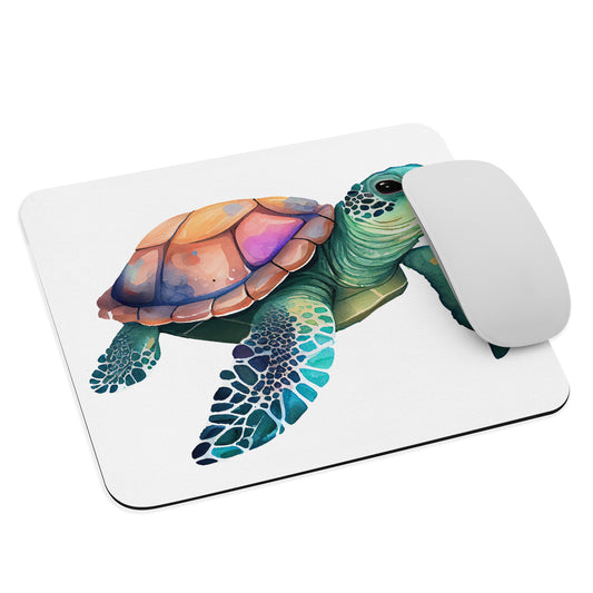 Sea Turtle Blissful Mouse Pad