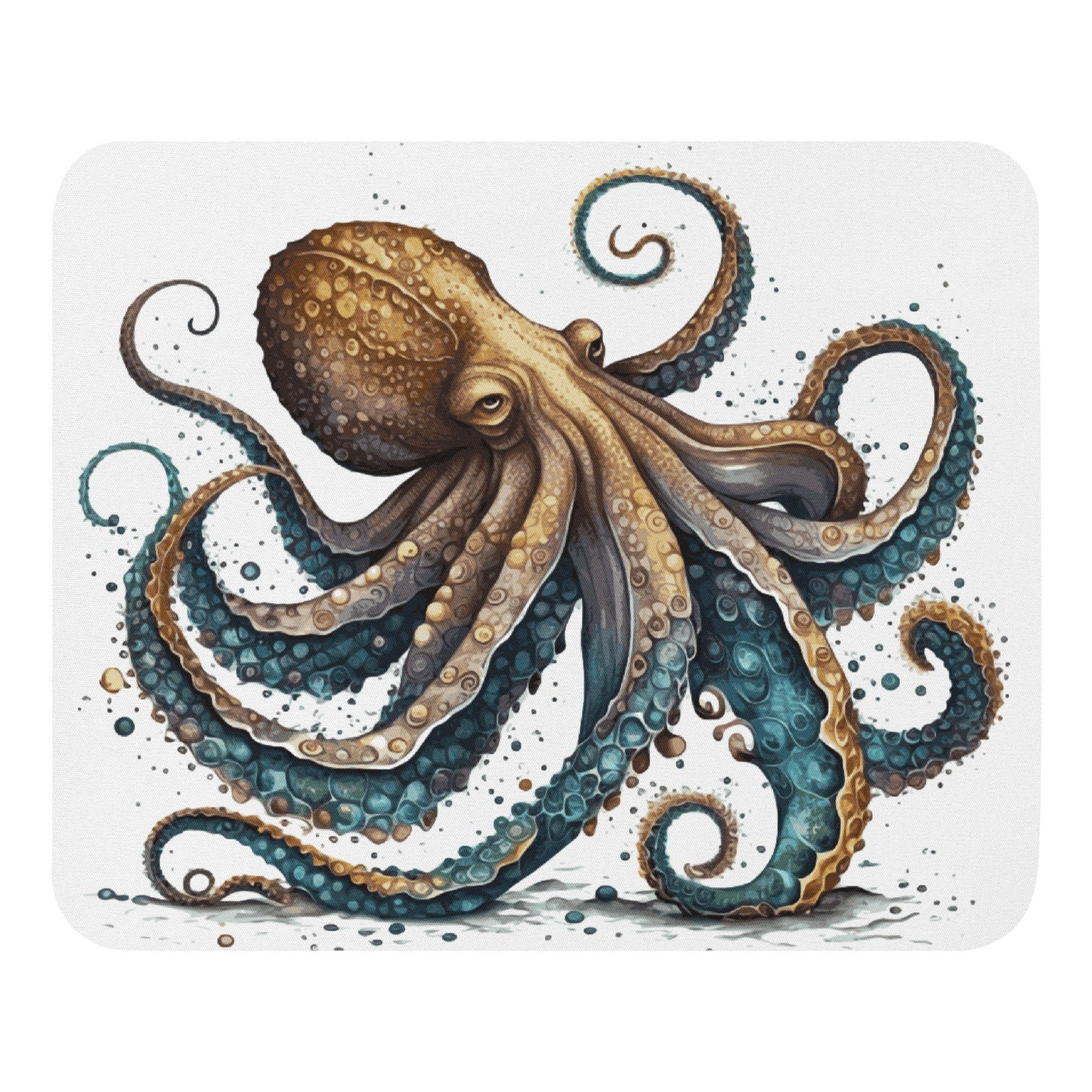 Octopus Kraken Mouse Pad