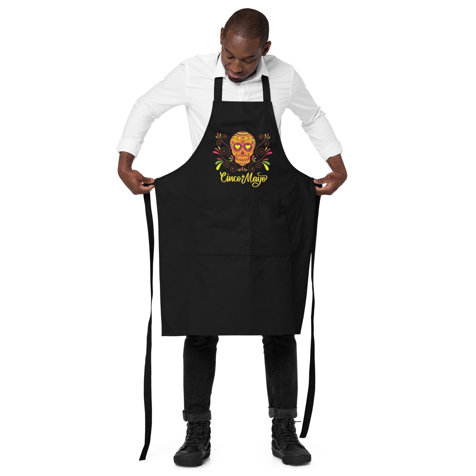 Cinco De Mayo Sugar Skull Apron