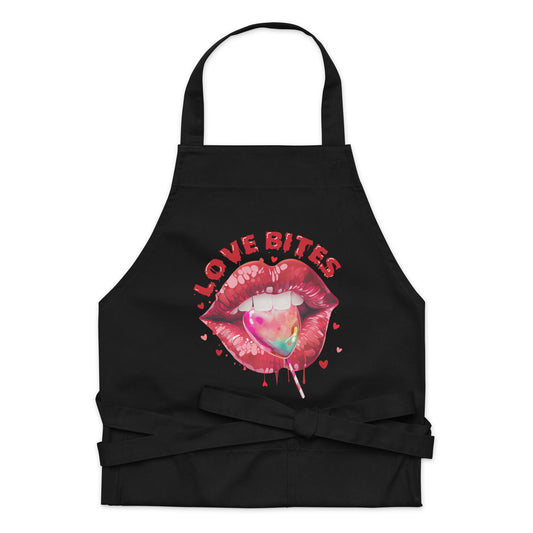Love Bites Gloss Lips Organic Apron