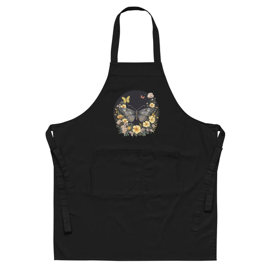 Butterfly & Flowers Apron