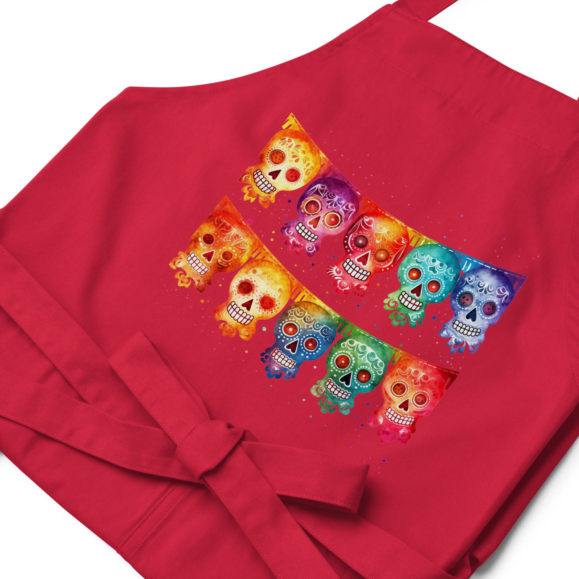 Mexican Fiesta red Banner Apron