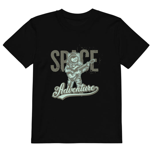 Astronaut Rocks A Guitar Kid's T-Shirt