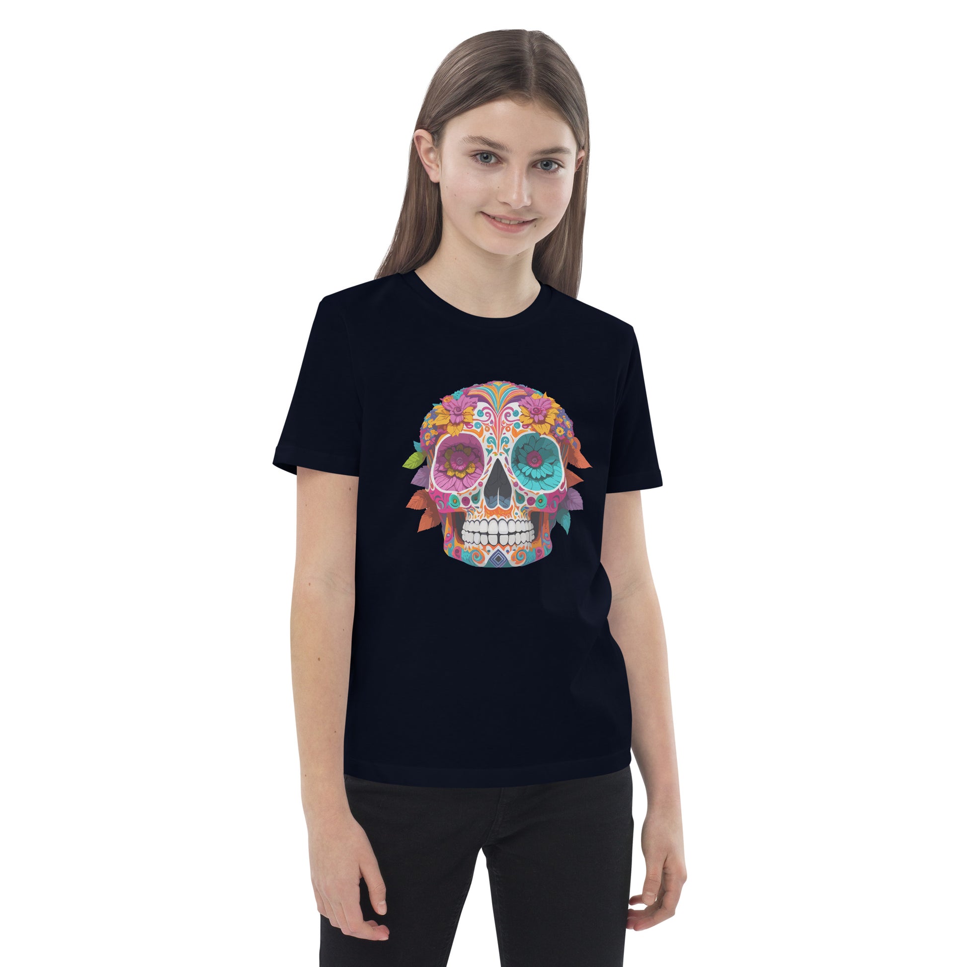 Dia De Los Muertos Kids tee shirt