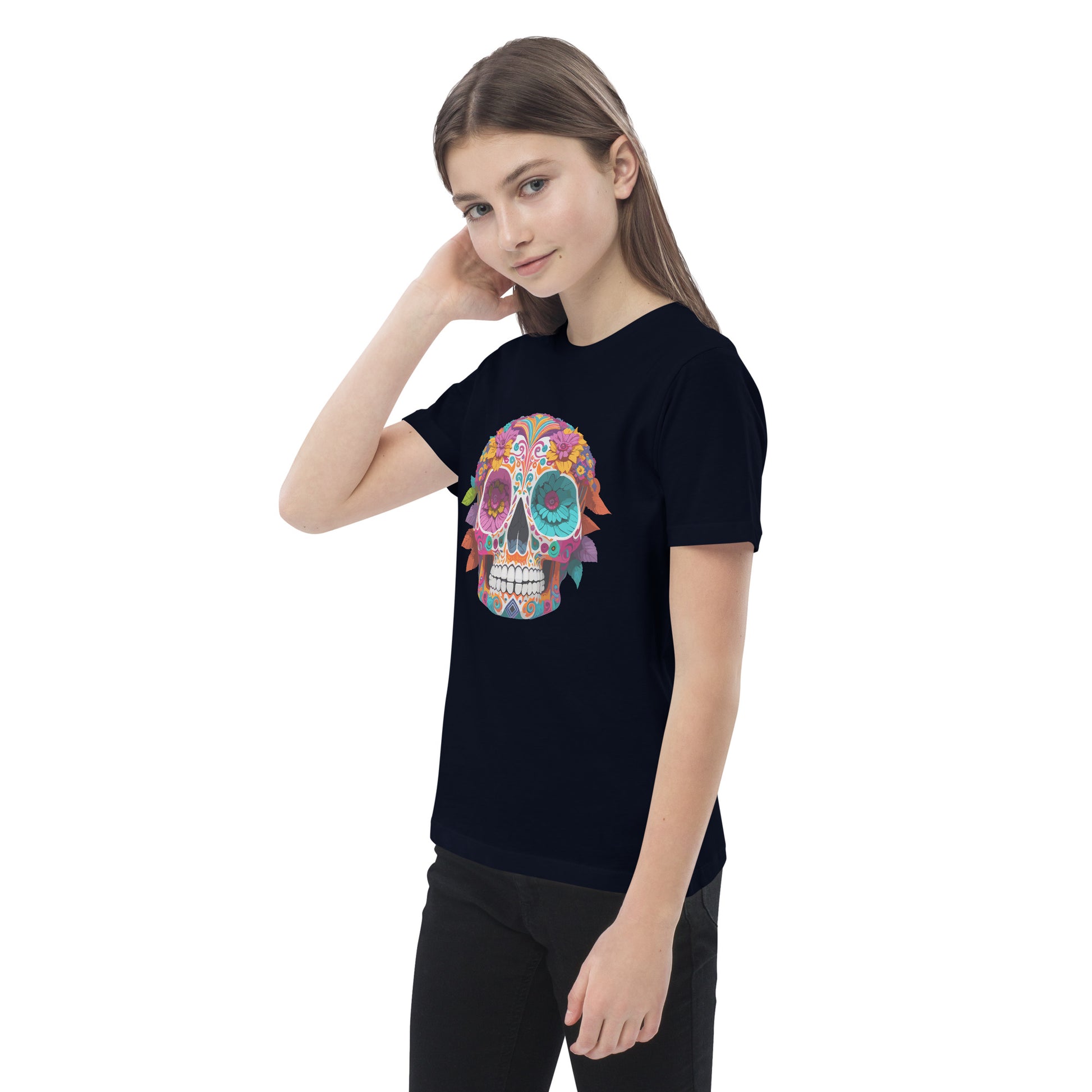 sugar skull kids t-shirt