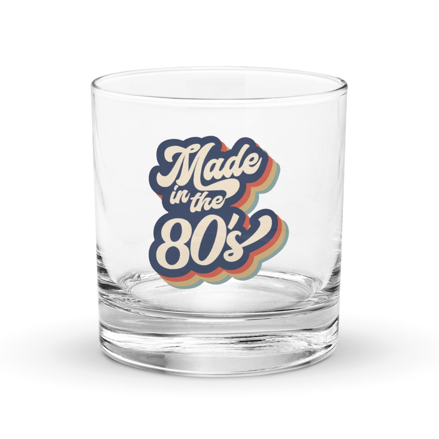 Made in the 80's Rocks Glass