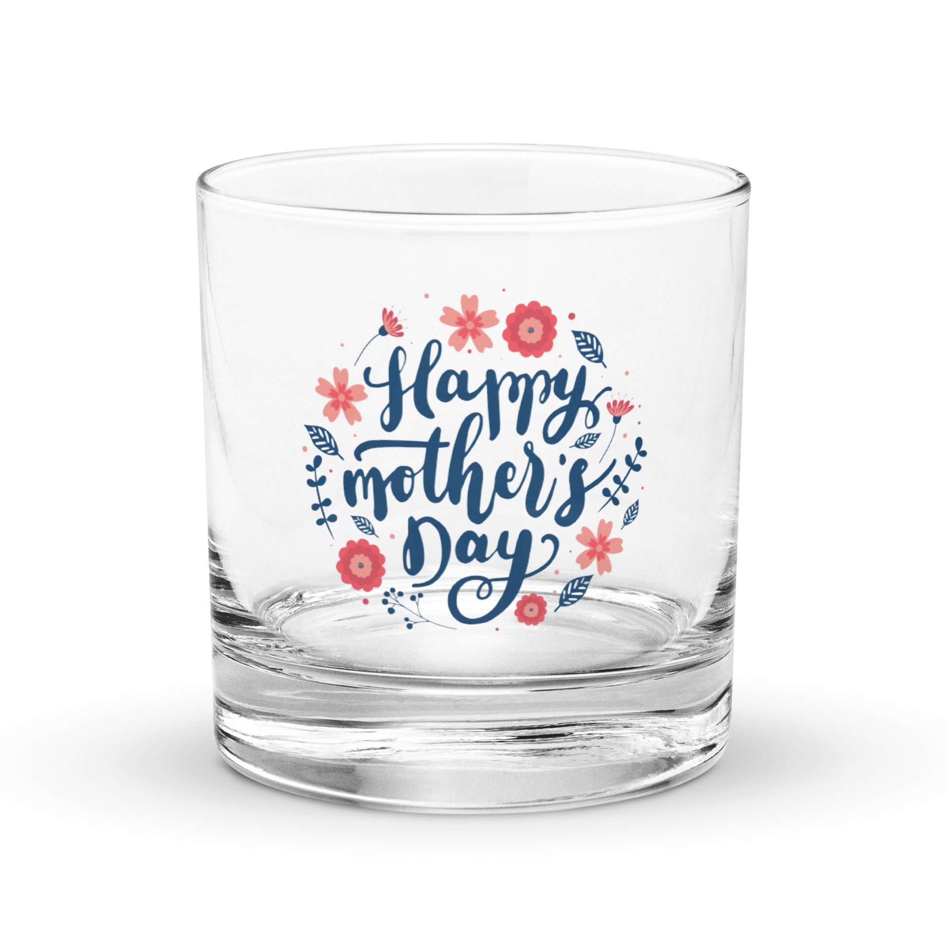 Happy Mother's Day Whiskey Glass