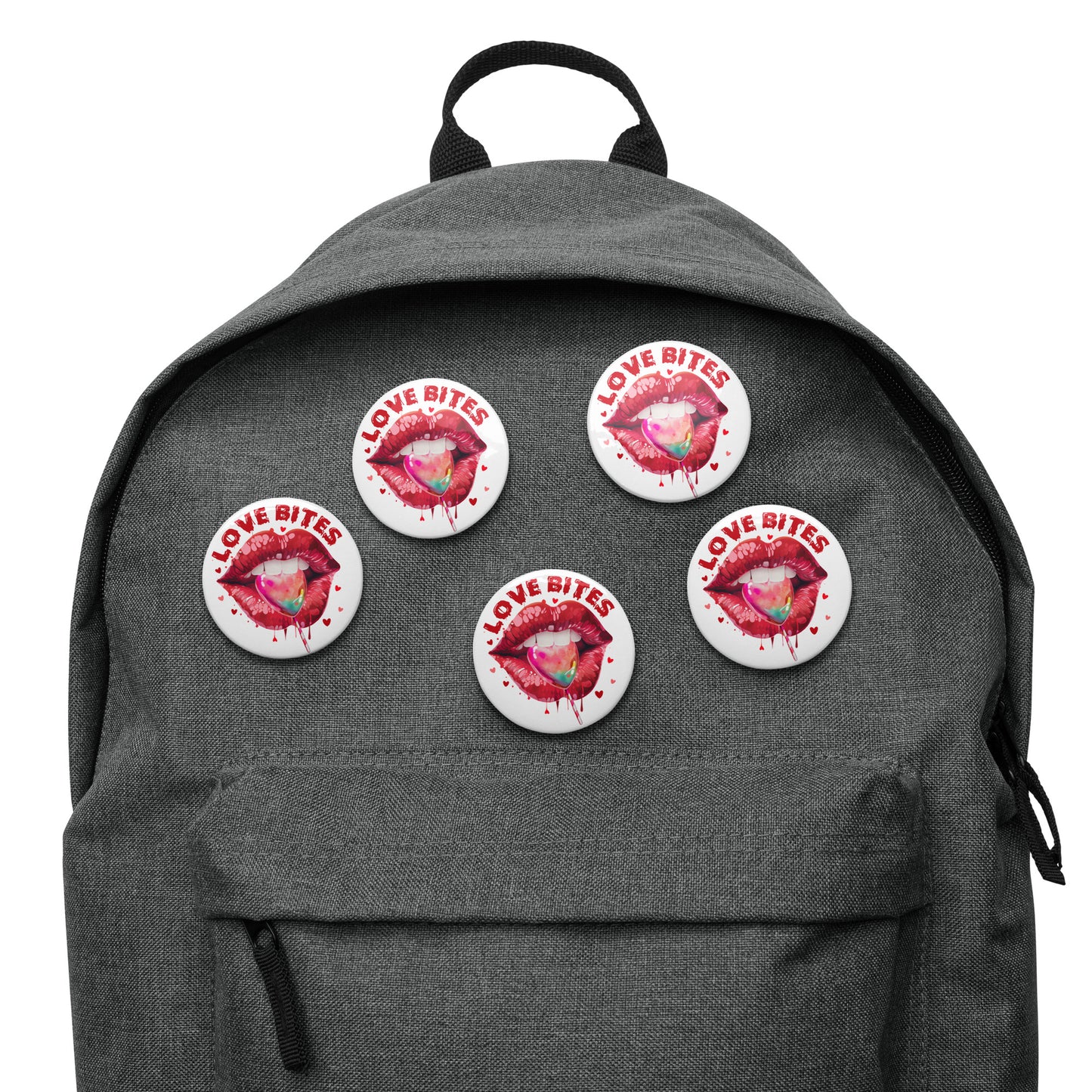 Sexy Lips Pin Buttons