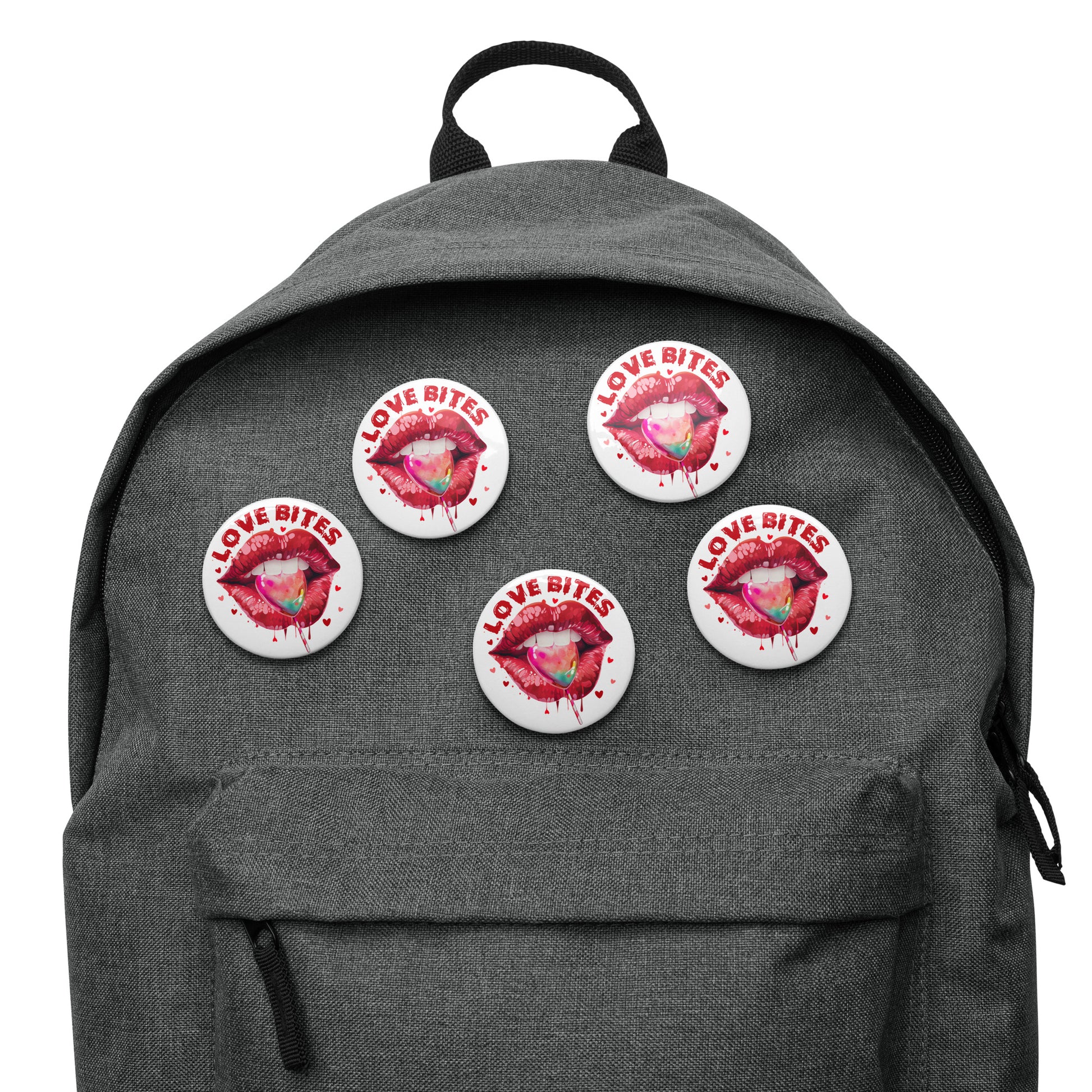 Sexy Lips Pin Buttons