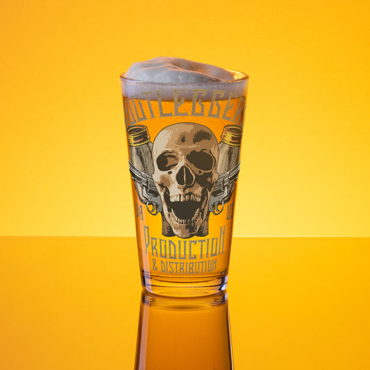 Moonshine Beer Pint Glass
