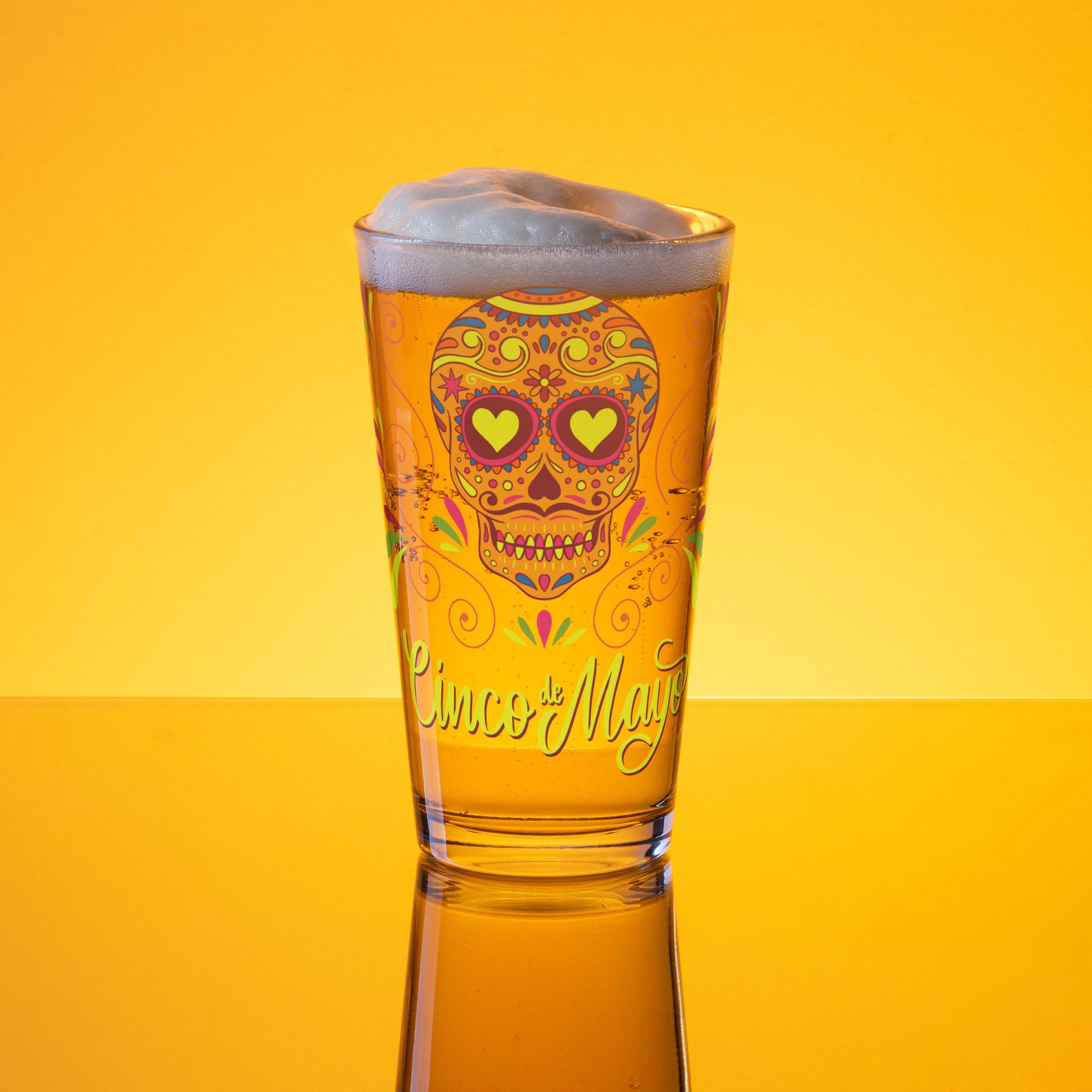 Cinco De Mayo Pint Glass