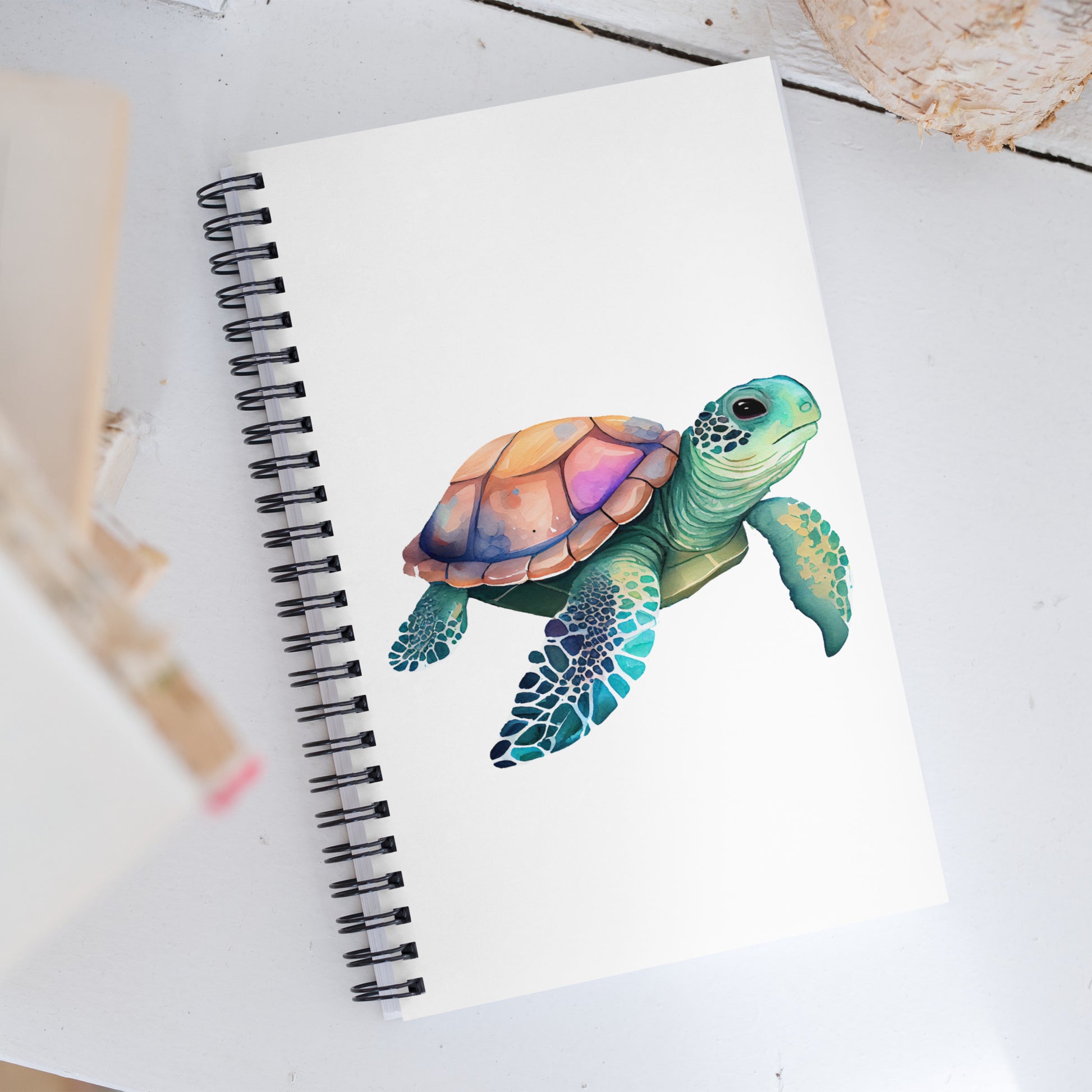 Sea Turtle Bliss Spiral Notebook