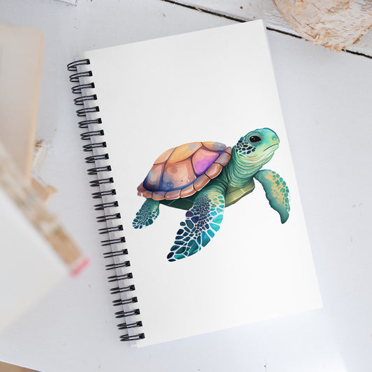 Sea Turtle Bliss Spiral Notebook