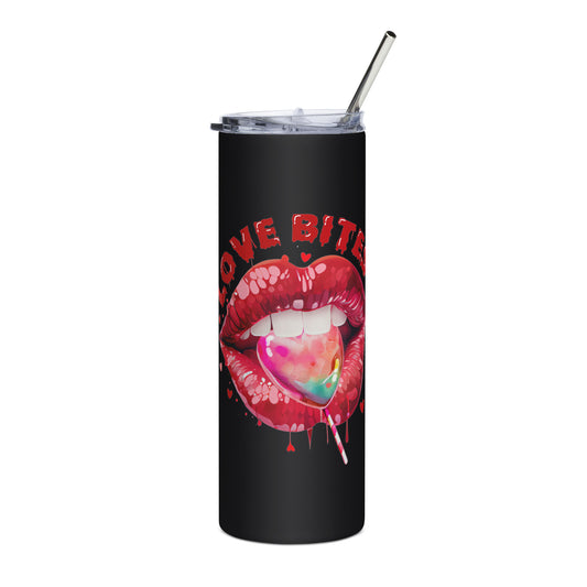 Love Bites Stainless Steel Tumbler