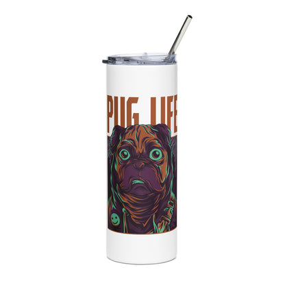 PUG LIFE Tumbler mug