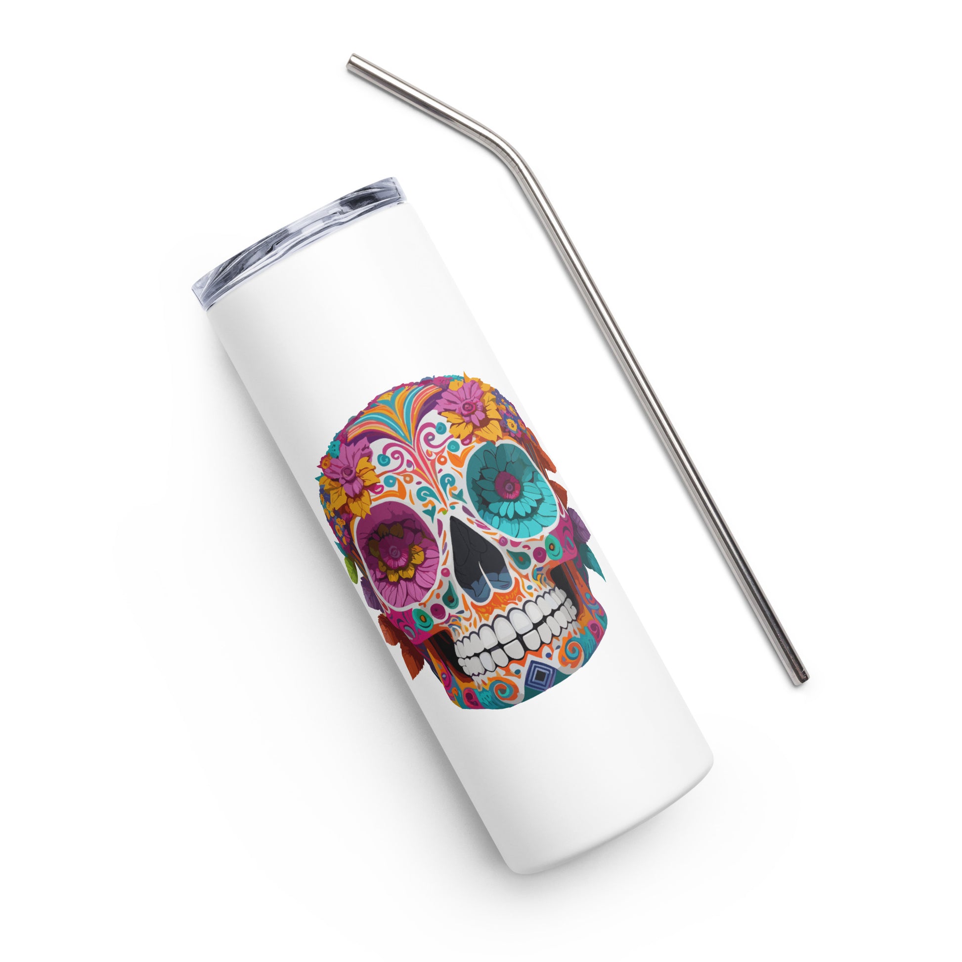 Dia De Los Muertos Stainless Steel Tumbler