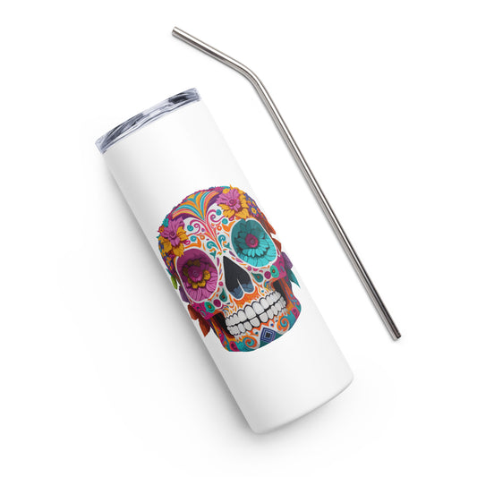 Dia De Los Muertos Stainless Steel Tumbler