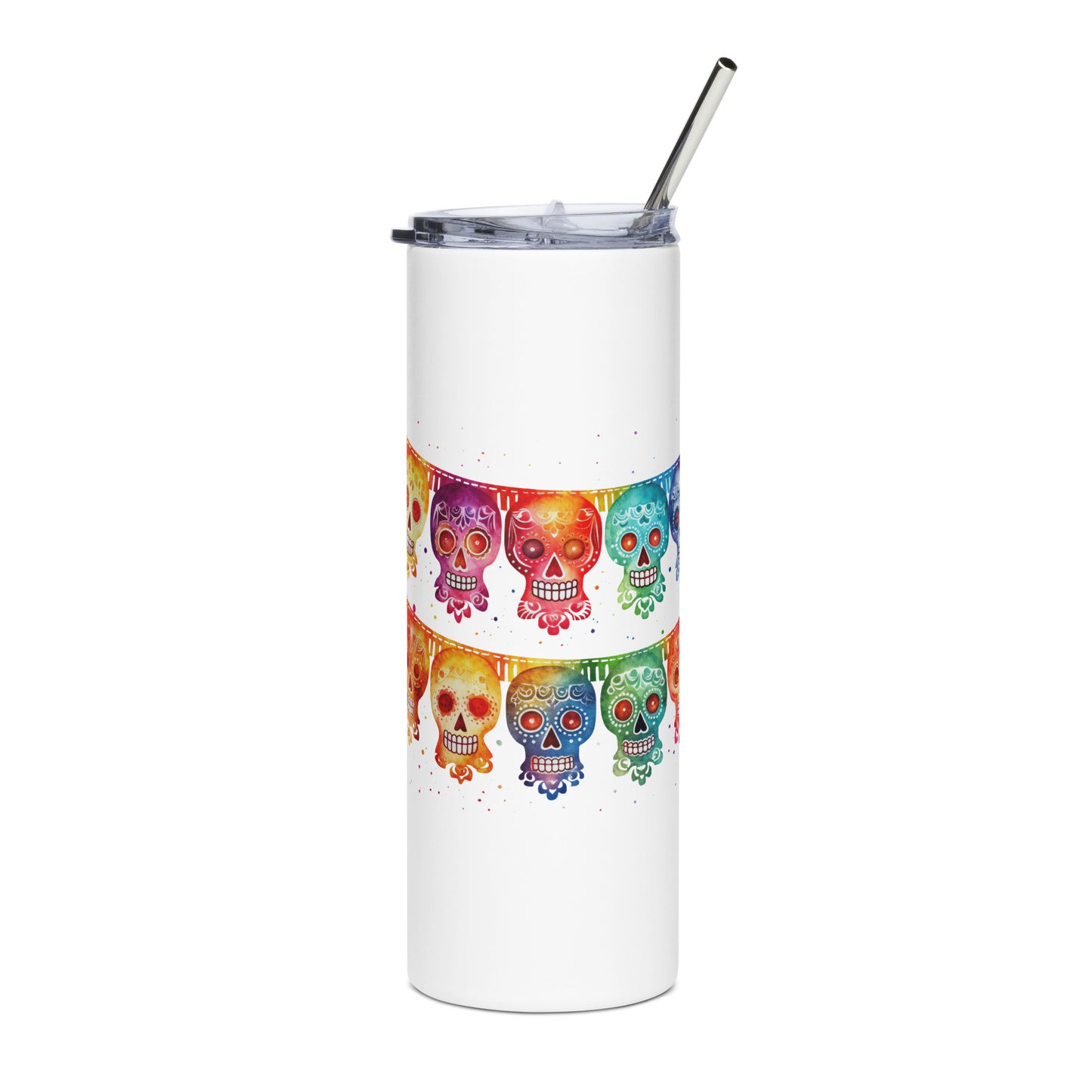 Mexican Fiesta flags Stainless Steel Tumbler