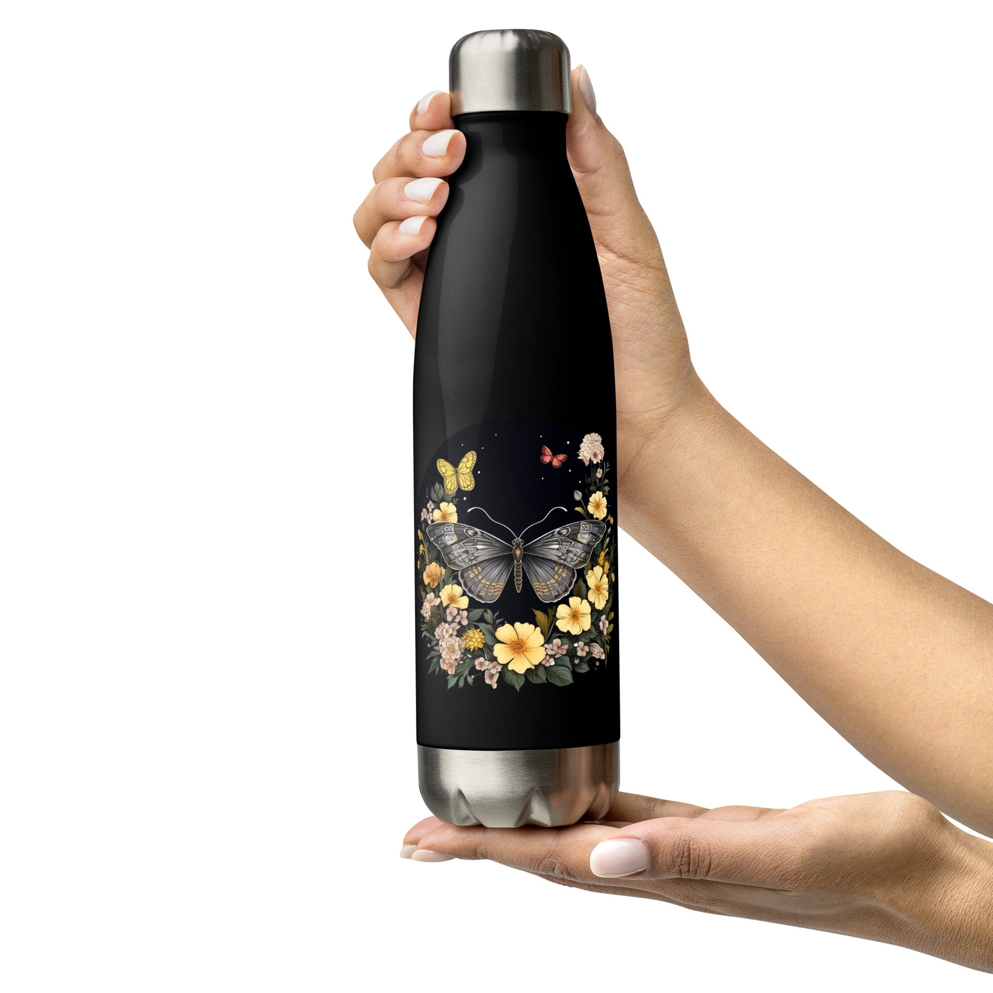 butterflies Stainless Steel Bottle
