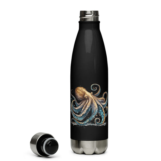 Octopus Stainless Steel Water Bottle