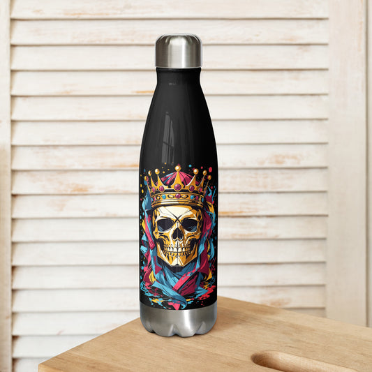 Skull & Crown Stainless Steel Water Bottle