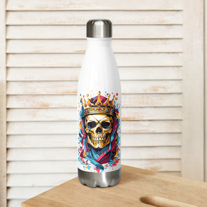 Skull & Crown Water Bottle