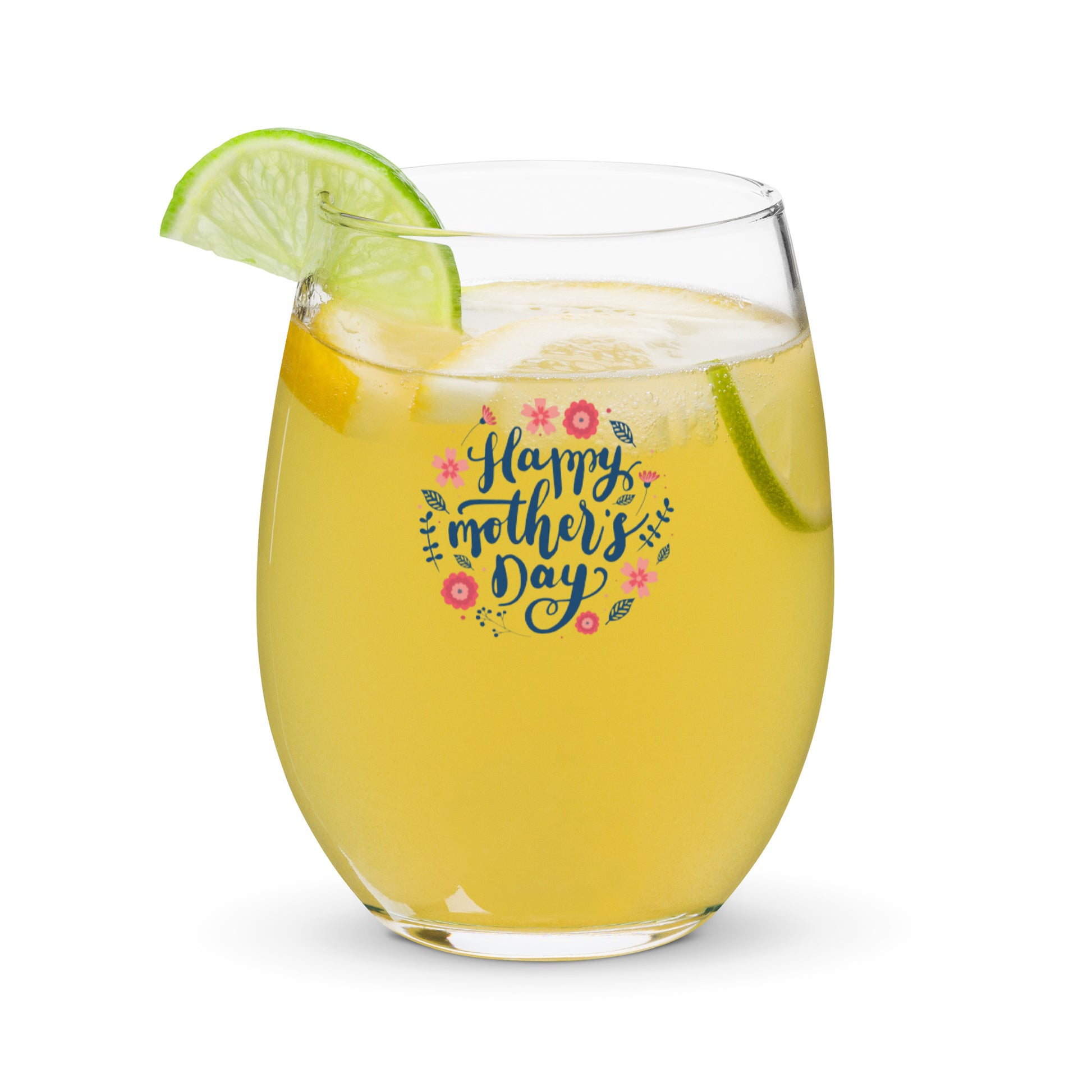 Happy Mother's Day Wine Glass