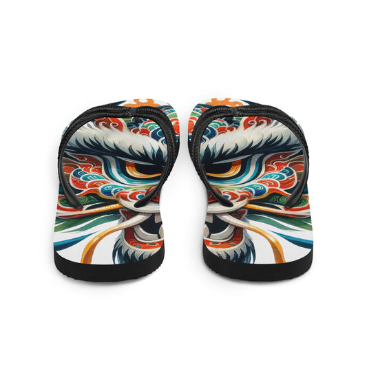 Chinese New Year's Dragon Flip-Flops