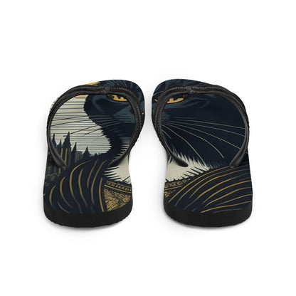 Mona Lisa Flip Flop Sandals