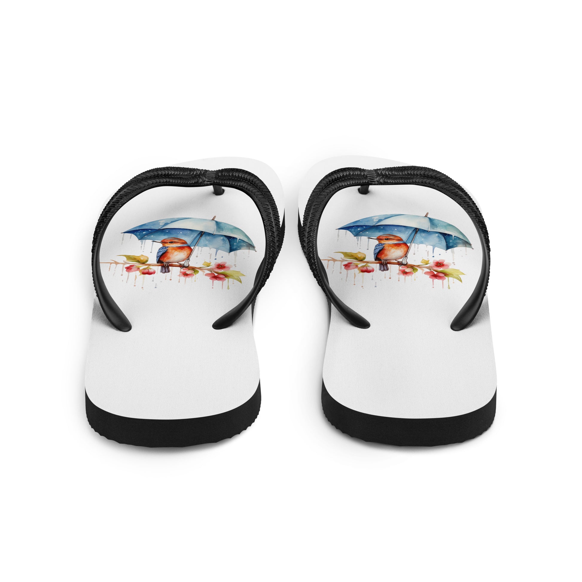 bird flip flop sandals