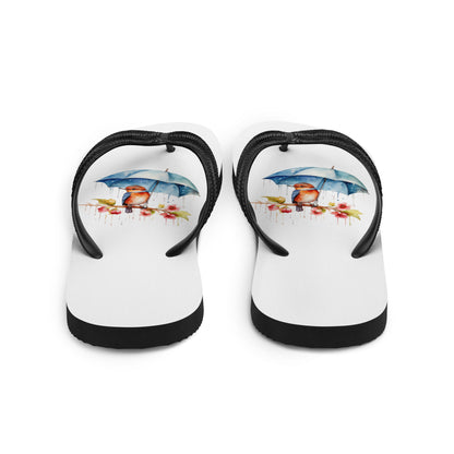 bird flip flop sandals