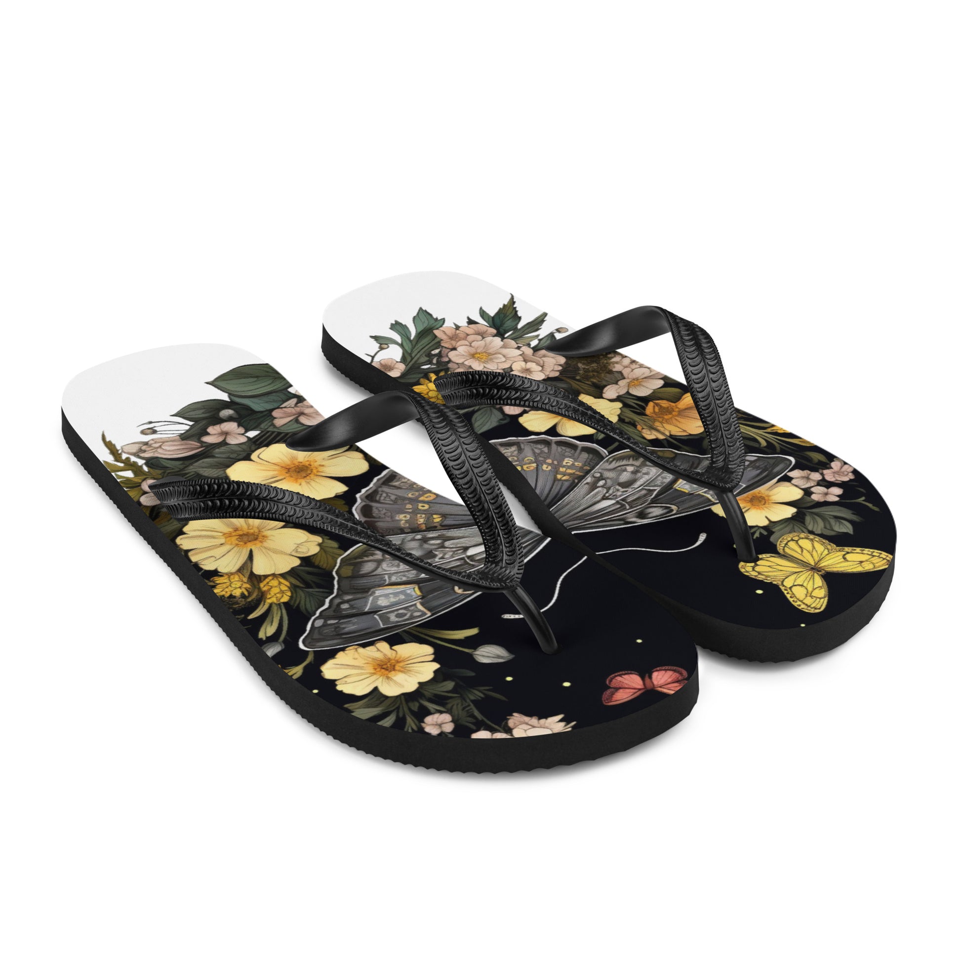butterflies sandals