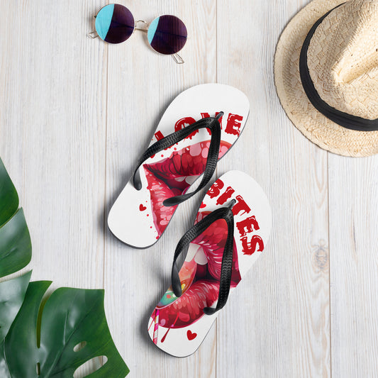 Sexy Lips Ladies Flip-Flops