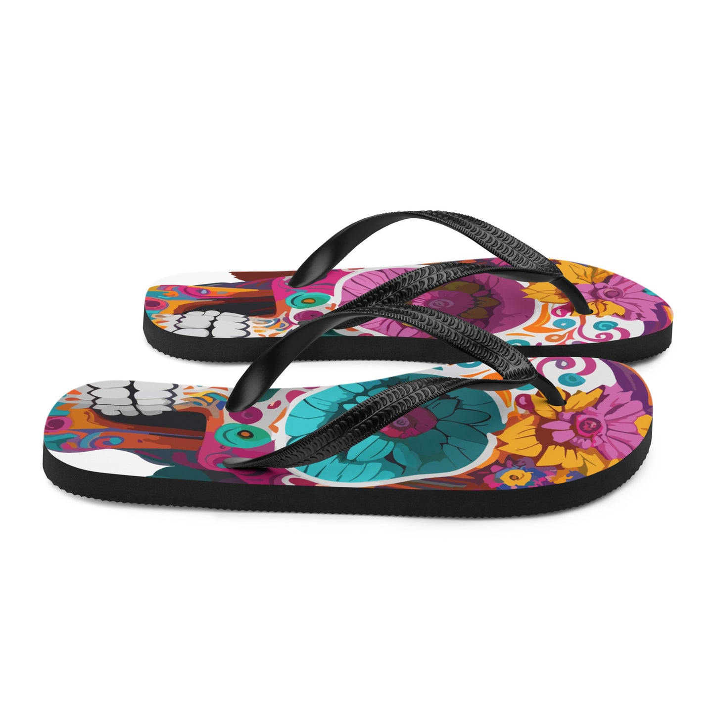 Dia De Los Muertos Flip-Flop sandals