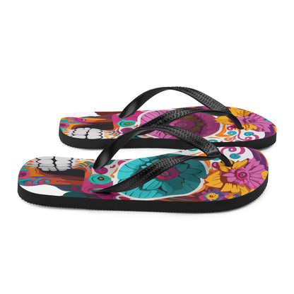 Dia De Los Muertos Flip-Flop sandals