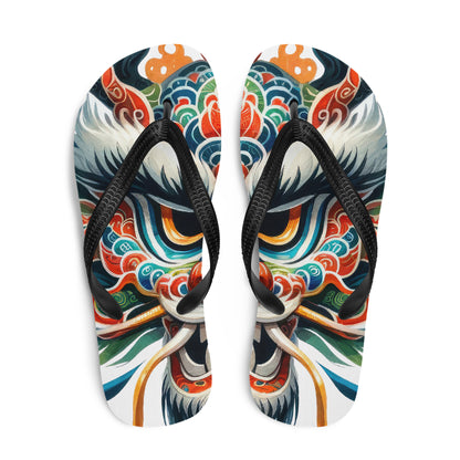  New Year's Dragon Flip-Flops