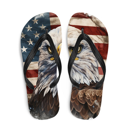 American Bald Eagle Flip-Flops